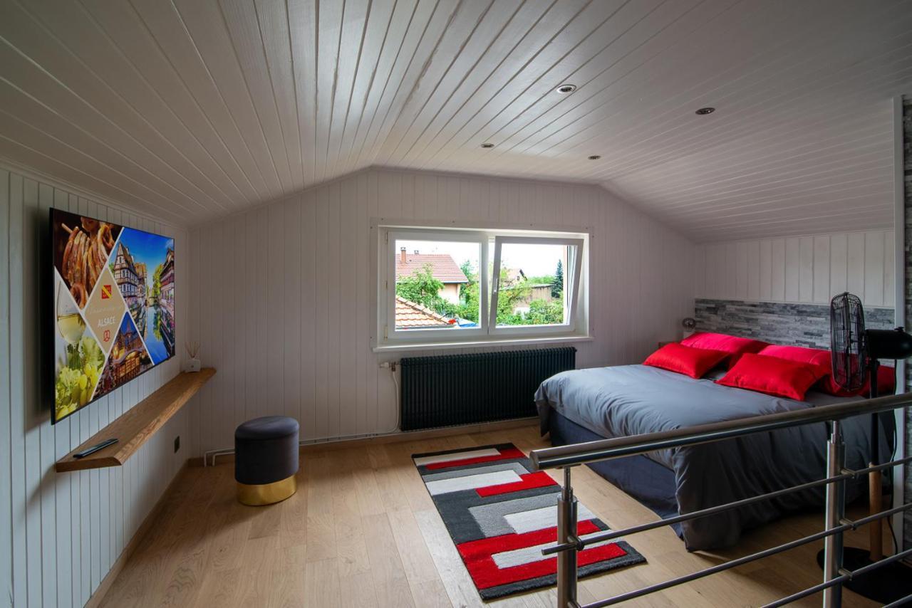 Gite Au Coeur De L'Alsace Maison Gatsby Staffelfelden Buitenkant foto